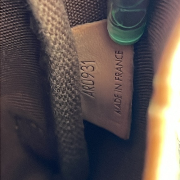 Authentic LV VINTAGE LOUIS VUITTON Saumur Bag handbag saddle bag PURSE CROSSBODY - Picture 11 of 17